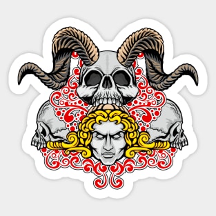 Goat of Mendes II Sticker